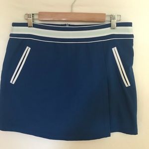 Blue Golf Skort